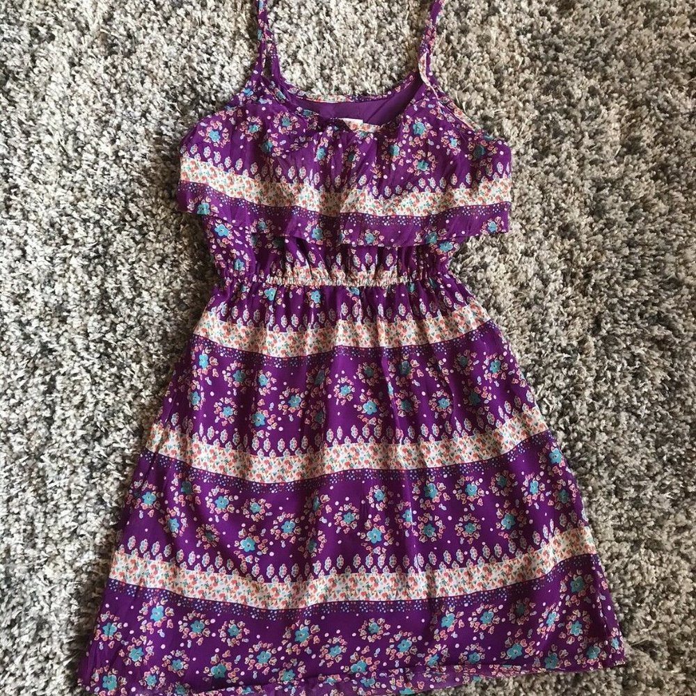 Mossimo Target Sleeveless dress sz S Purple floral